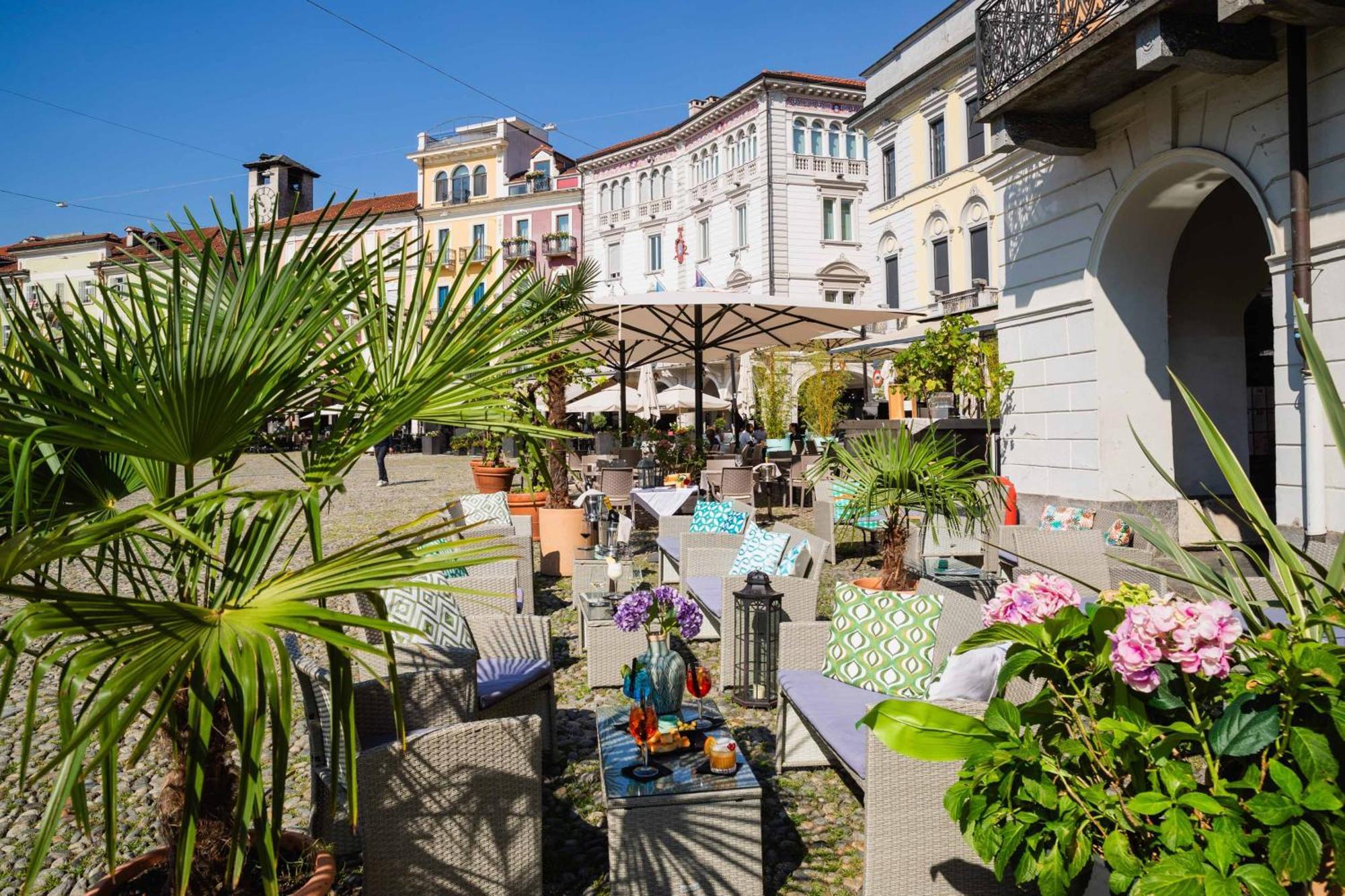 Hotel America Локарно Екстер'єр фото